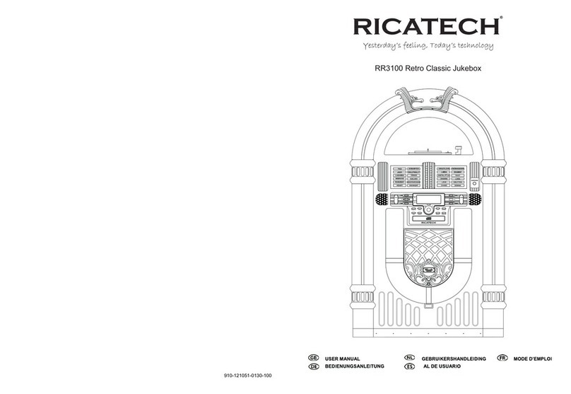 Ricatech RR3100 user manual