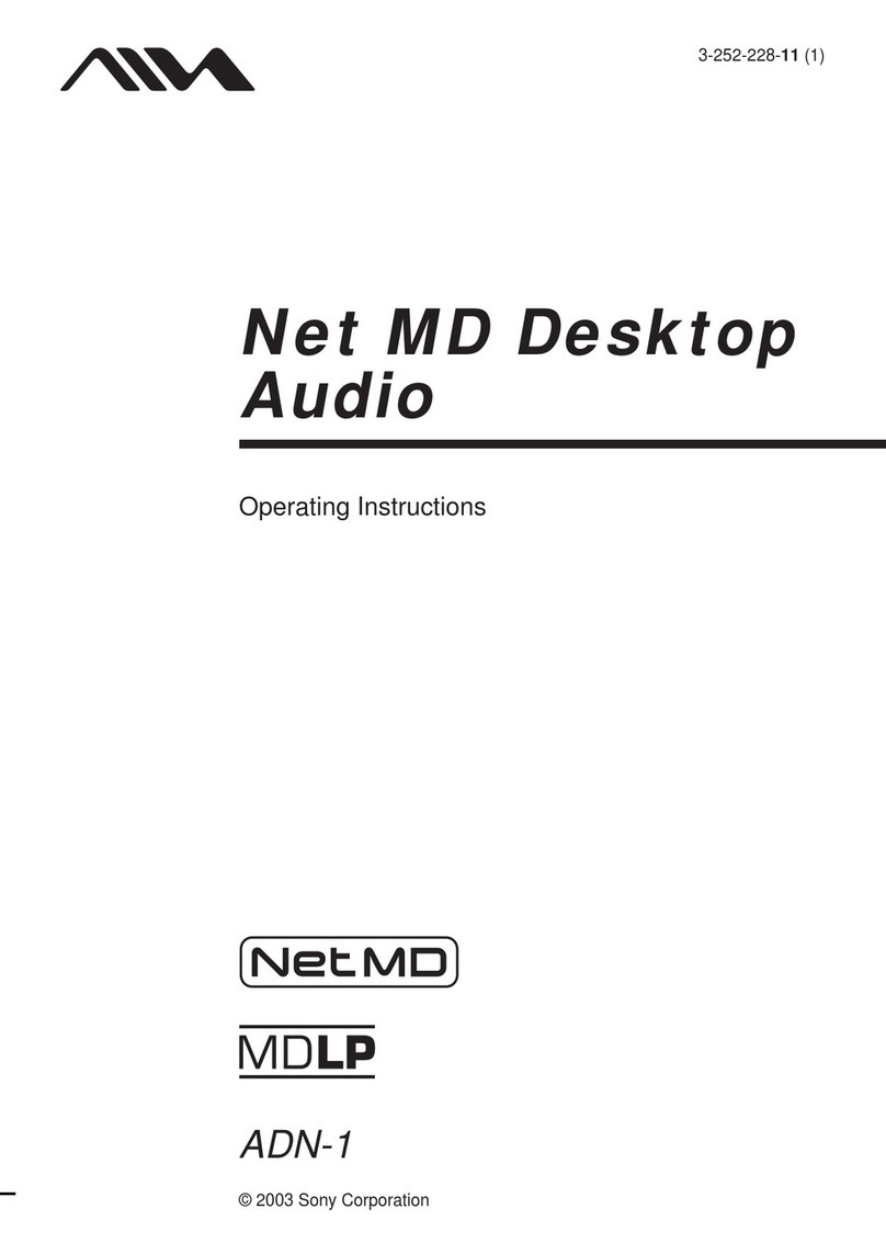 Aiwa ADN-1 User manual