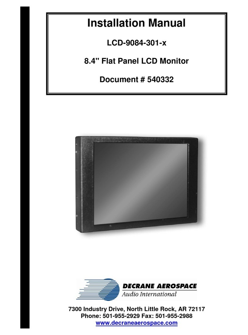 decrane aerospace lcd-9084-301-x installation manual