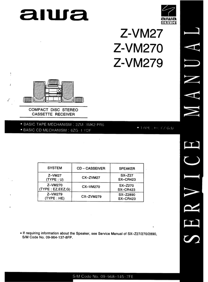 Aiwa Z-VM27 Service manual