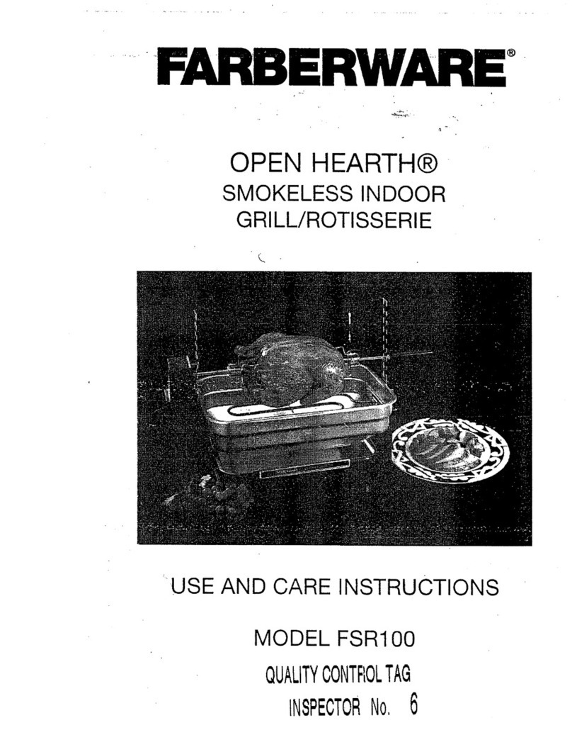 Farberware FSR100 Use and care instructions Farberware FSR100 Use and care instructions