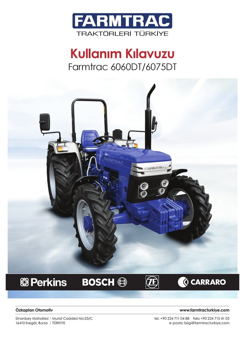 Farmtrac 6060DT Operator's manual