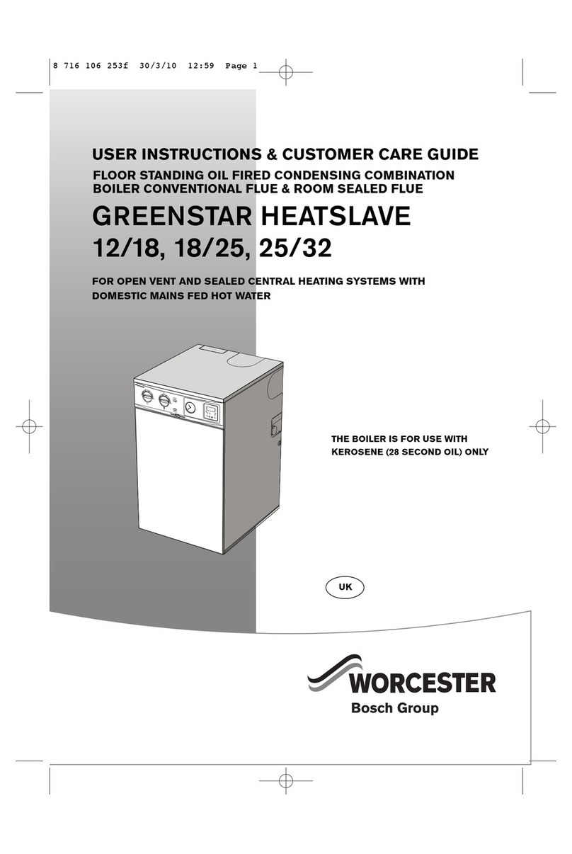Worcester GREENSTAR HEATSLAVE12/18 User manual