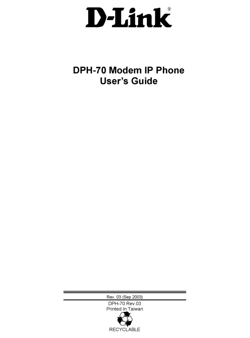 D-Link DPH-70 User manual