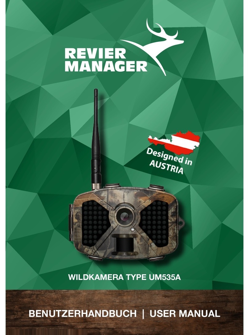 REVIER MANAGER Wildkamera UM535A user manual