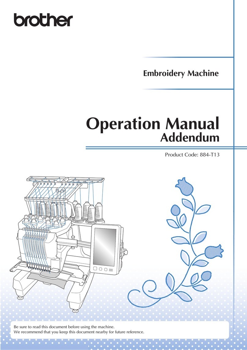 Brother 884-T13 User manual Brother 884-T13 User manual