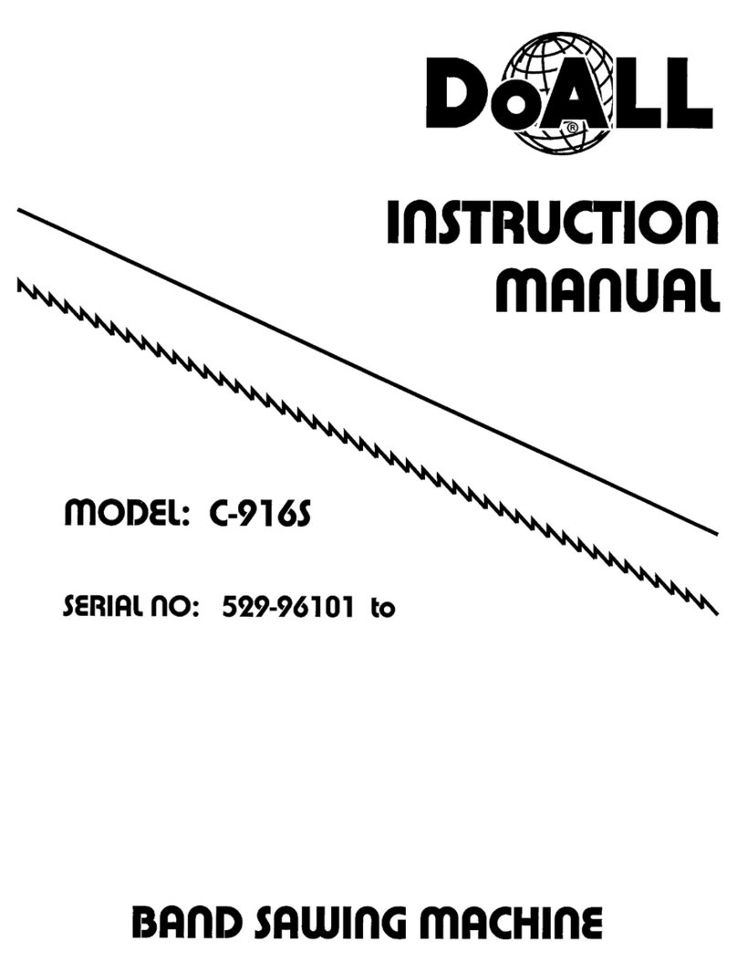 DoAll C-916S User manual
