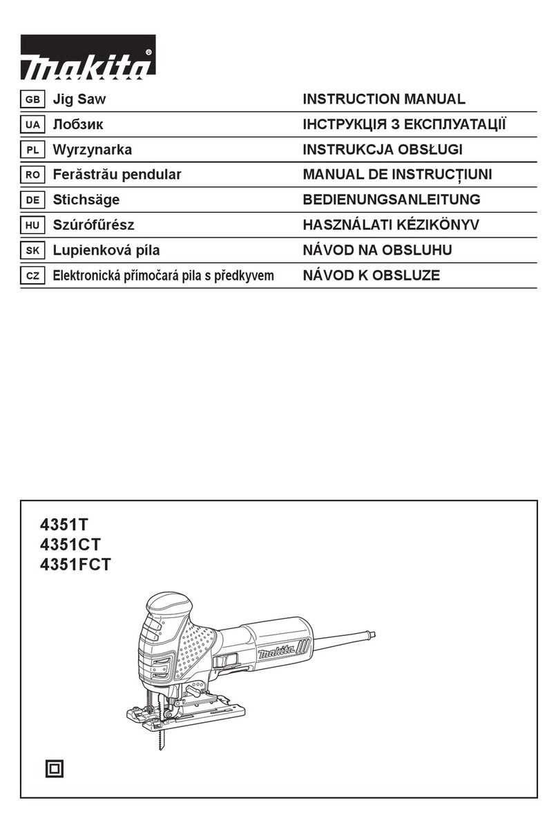 Makita 4351T instruction manual