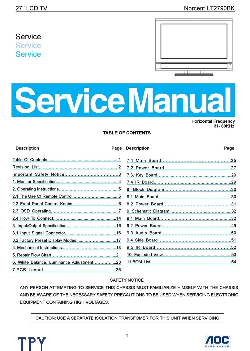 Norcent LT2790BK User manual Norcent LT2790BK User manual