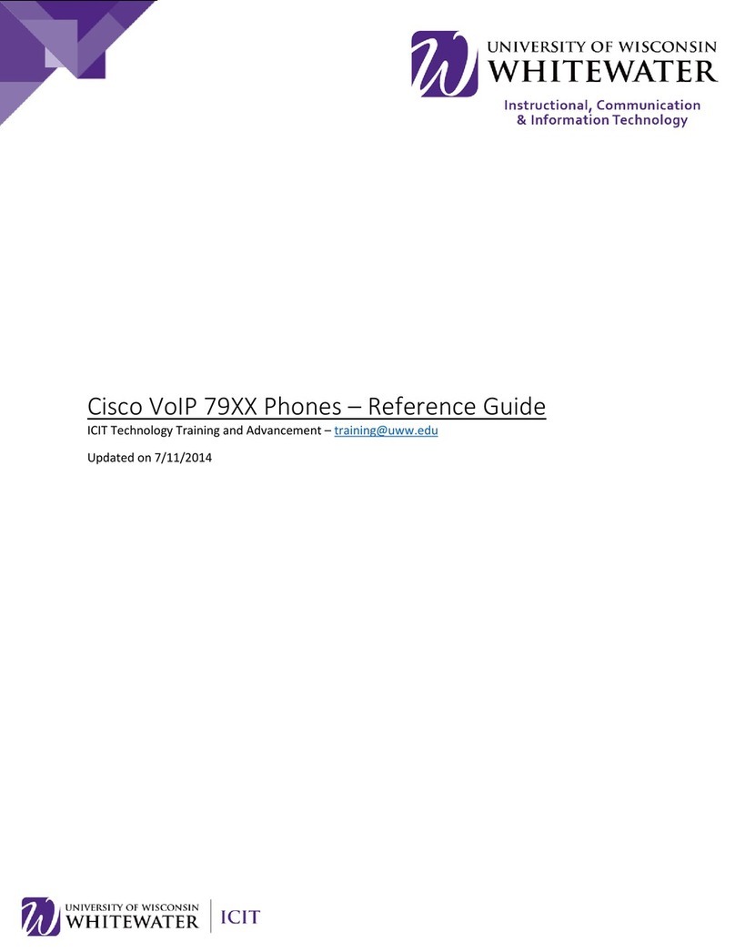 Cisco 79 SERIES User manual Cisco 79 SERIES User manual