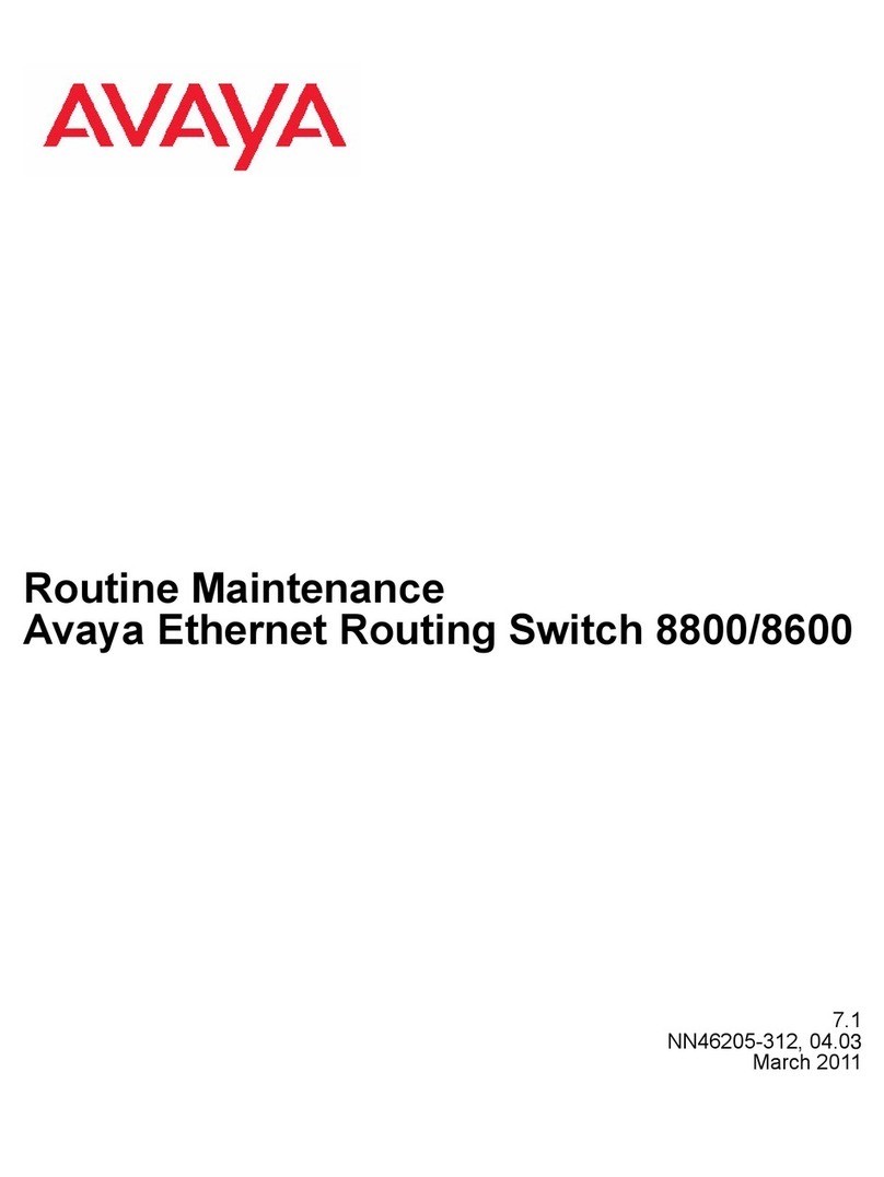 Avaya 8800 Series User manual