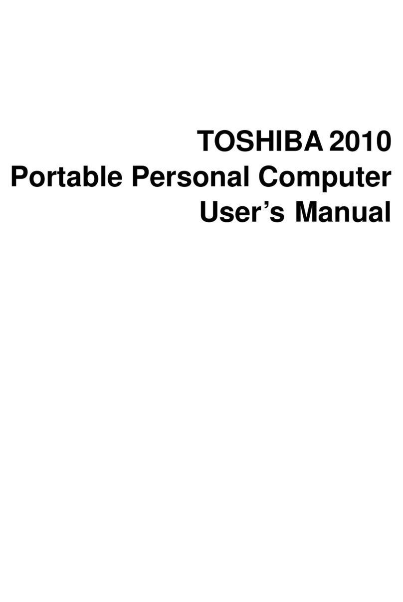 Toshiba Portege 2010 User manual