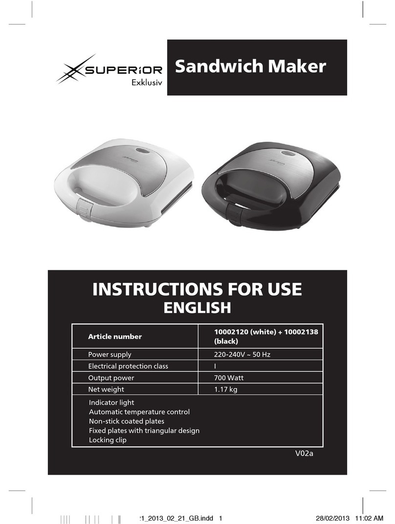 Superior 10002120 Instructions for use