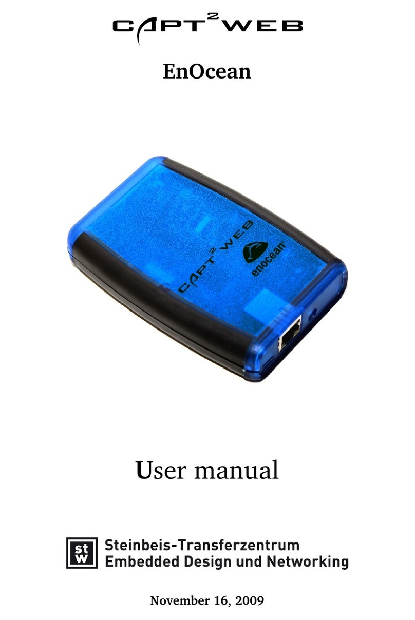EnOcean capt2web user manual