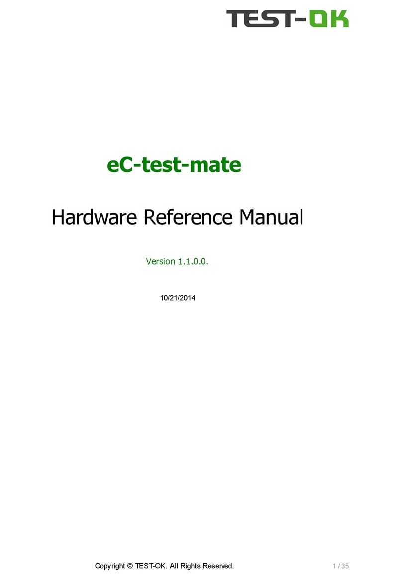 Test-Ok eC-test-mate Hardware reference manual