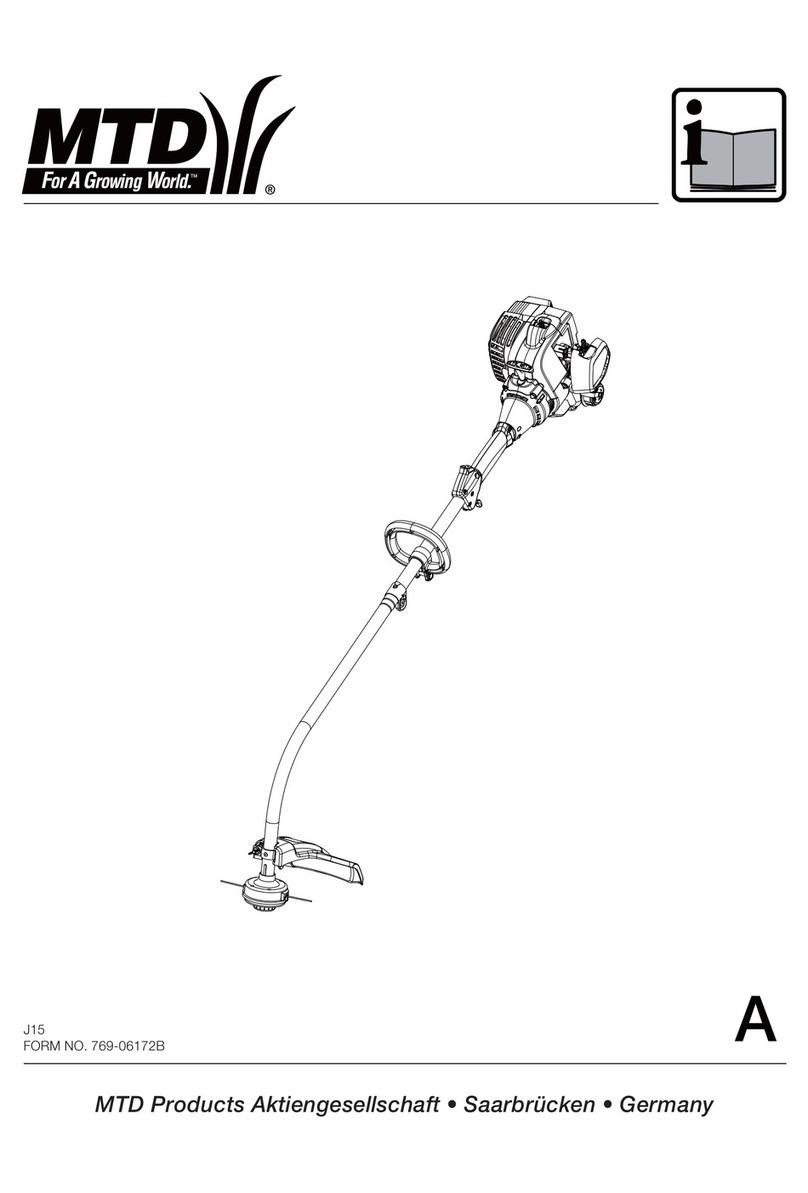 MTD J15 User manual