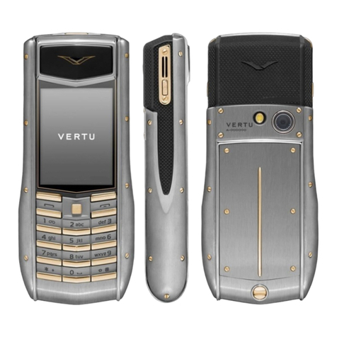 Vertu Ascent Ti-C RM-467V User manual