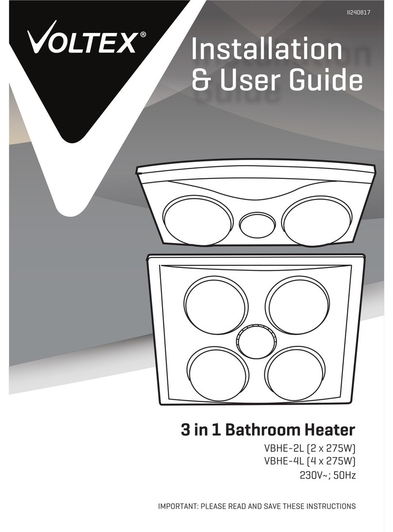 Voltex VBHE-2L Installation & user guide Voltex VBHE-2L Installation & user guide