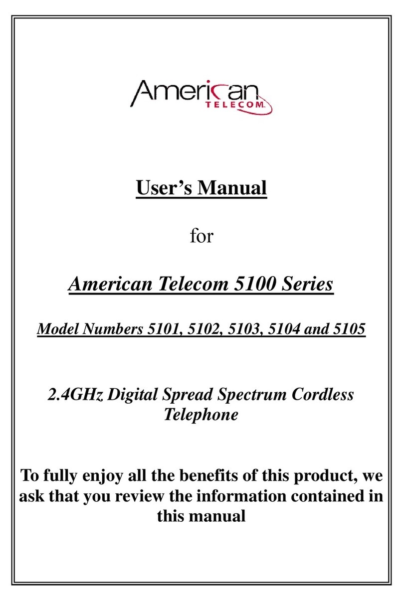 American Telecom 5101 user manual
