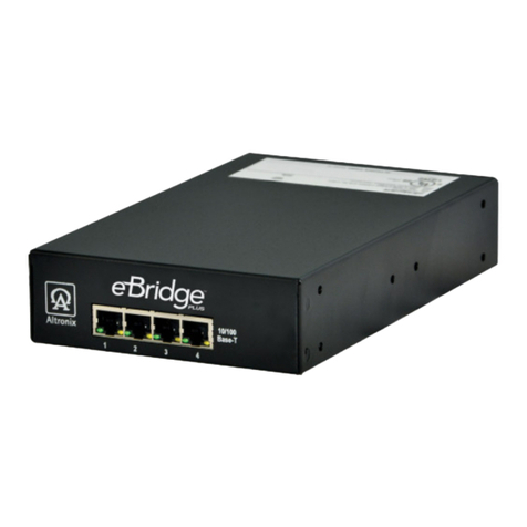Altronix eBridge400PCRM User manual