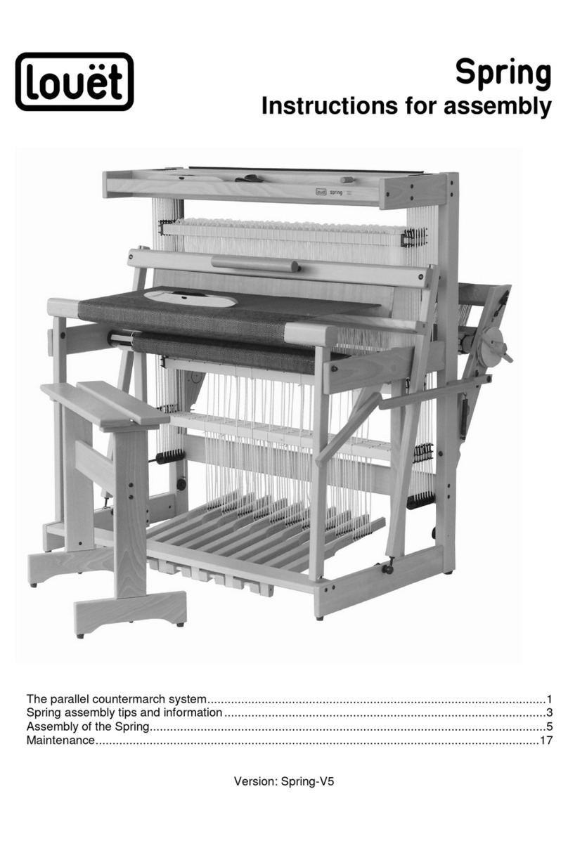 Louet Spring Assembly instructions