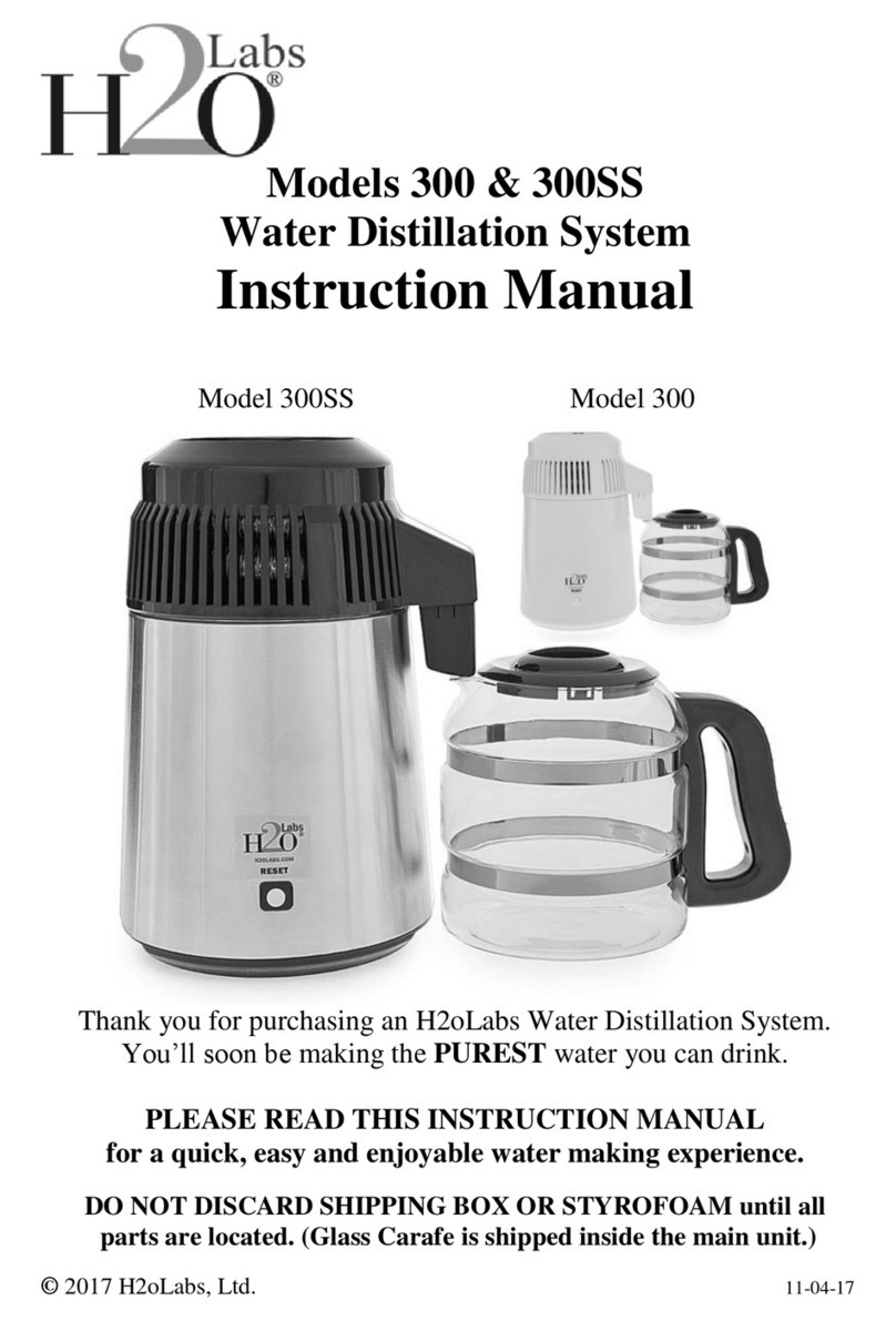 H2oLabs 300 instruction manual