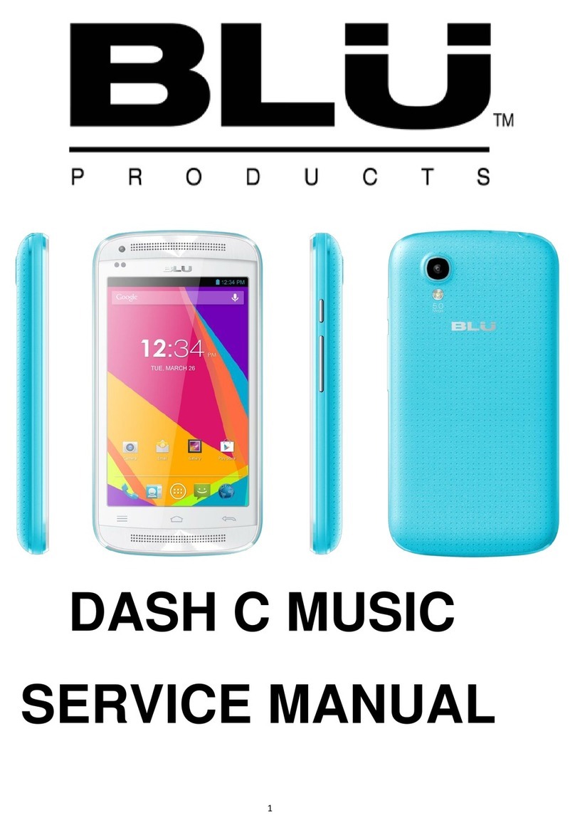 Blu DASH C MUSIC Service manual