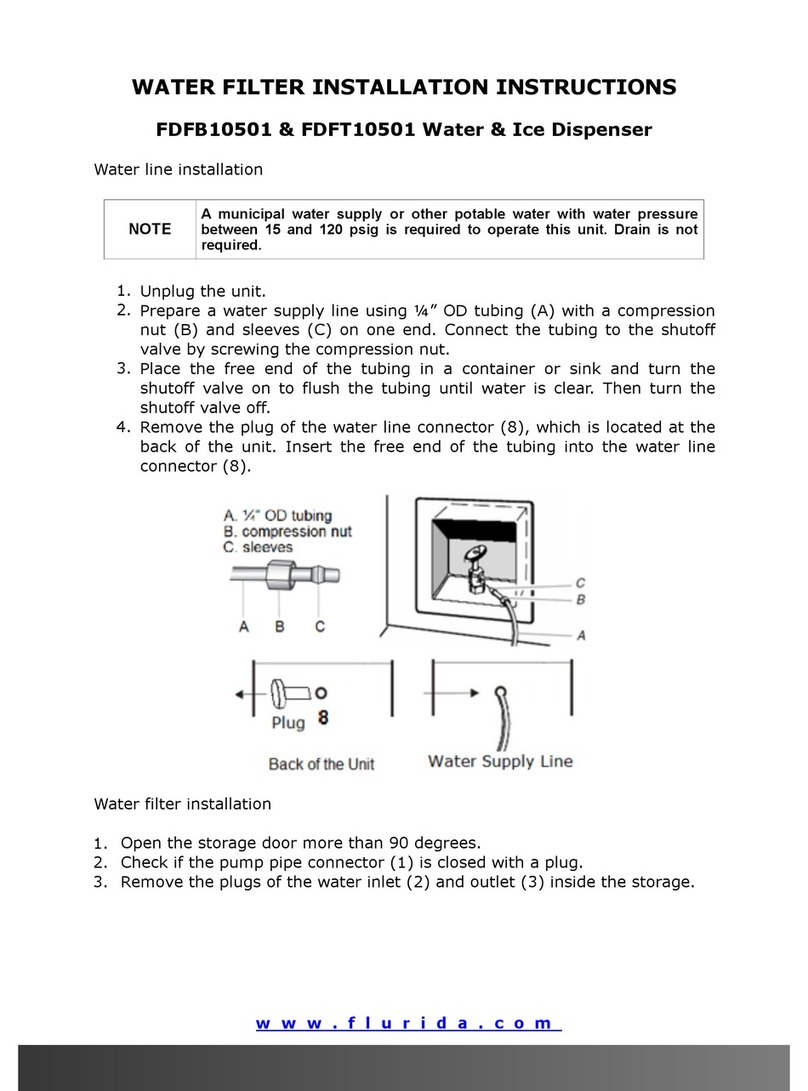 Flurida FDFB10501 installation instructions
