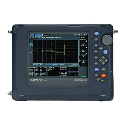 YOKOGAWA AQ7260 OTDR user manual