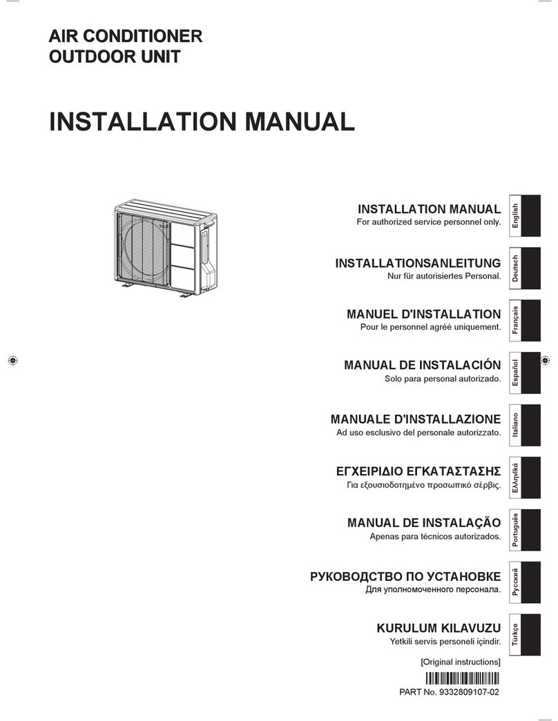Fujitsu AOYG18LBCA User manual