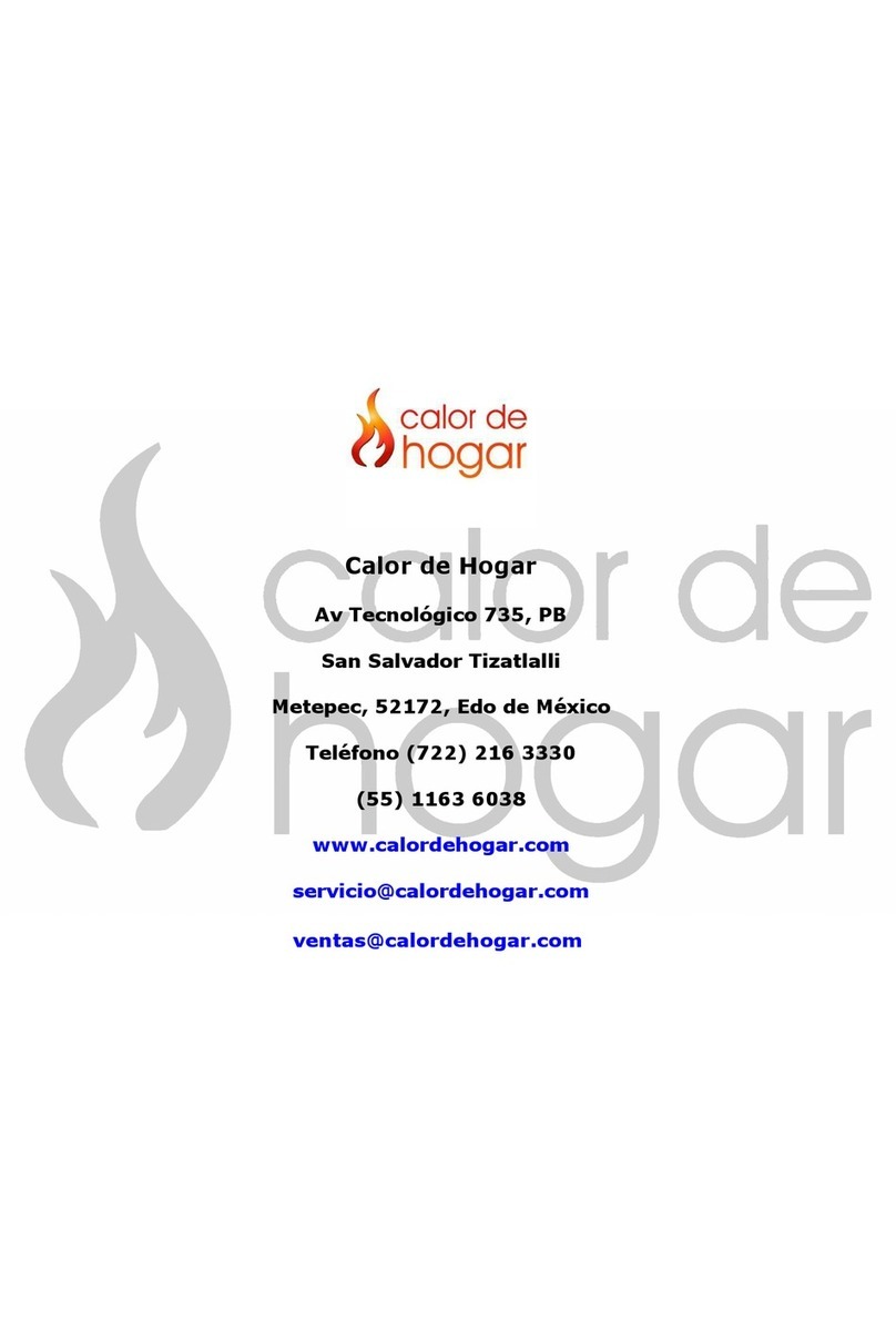 Calor De Hogar NTC-60 manual