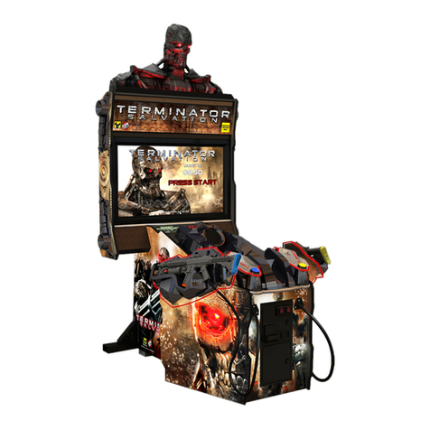 Raw Thrills Terminator Salvation Setup and operation manual