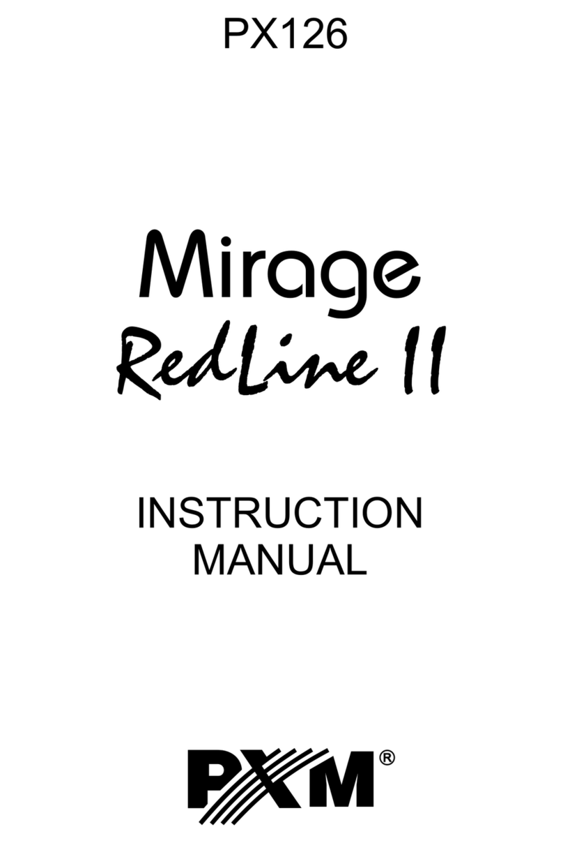 PXM Mirage RedLine II instruction manual