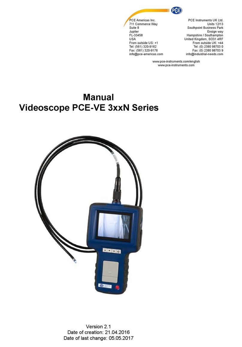 PCE Instruments PCE-VE 320N User manual