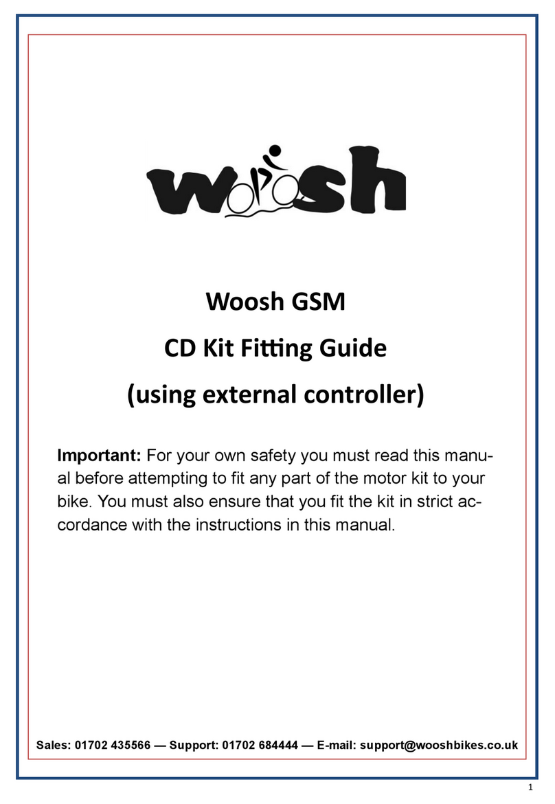Woosh GSM CD Kit Assembly instructions
