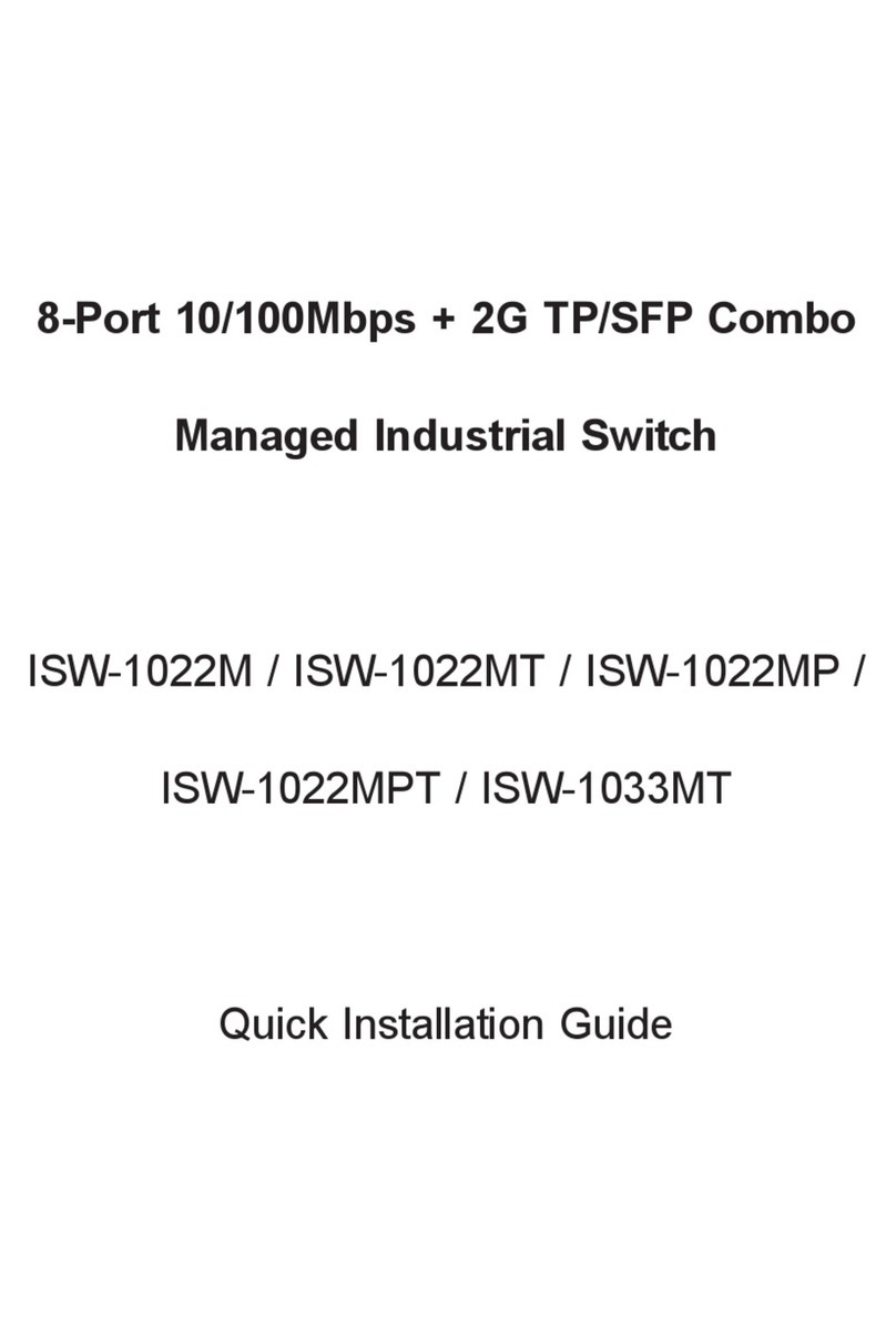 Planet ISW-1022MT User manual