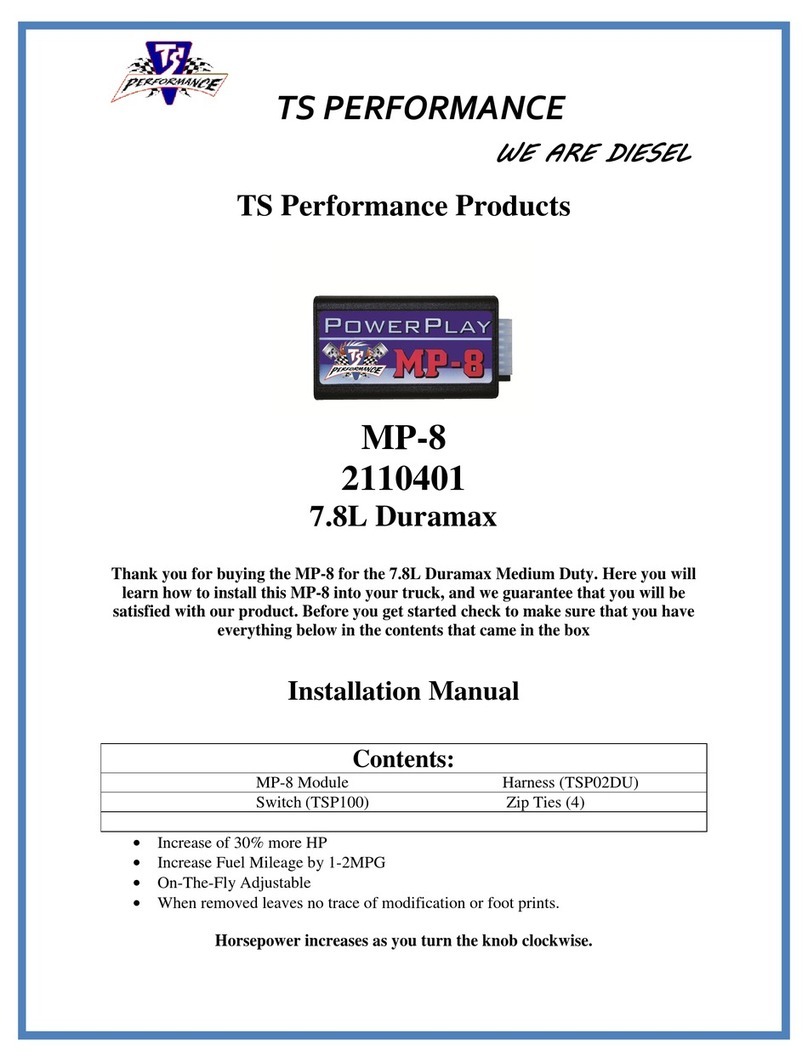 Performance MP-8 User manual