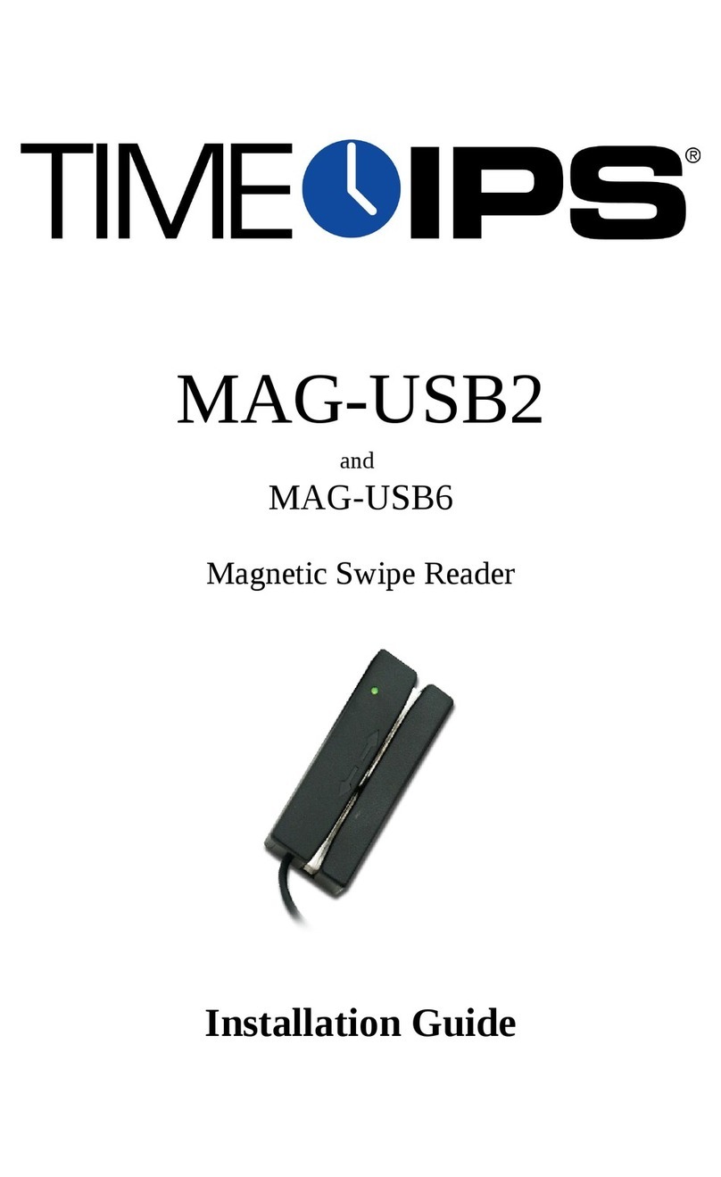 TimeIPS MAG-USB6 installation guide