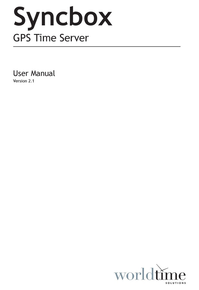 World Time Solutions Syncbox user manual