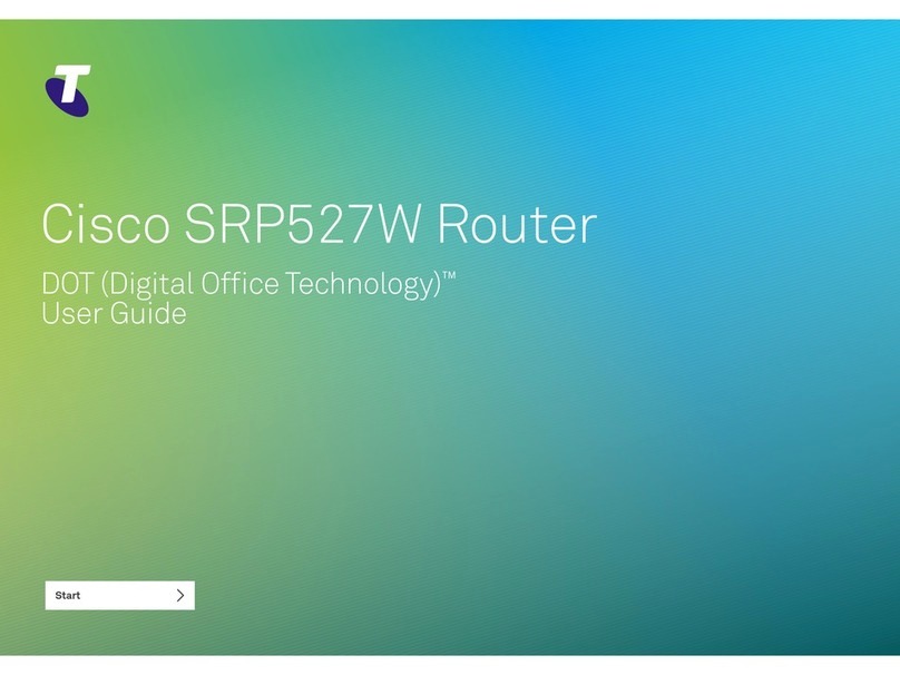 Cisco Small Business Pro SRP527W User manual