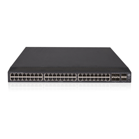 HP FlexFabric 5700-48G-4XG-2QSFP+ TAA User manual
