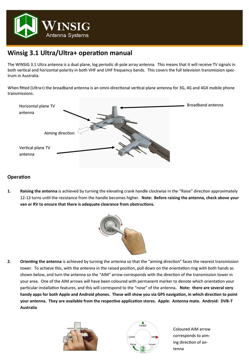 Winsig 3.1 Ultra Operation manual