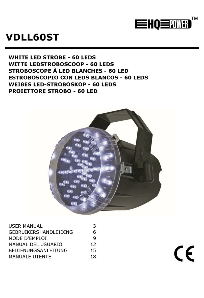 HQ Power VDLL60ST user manual