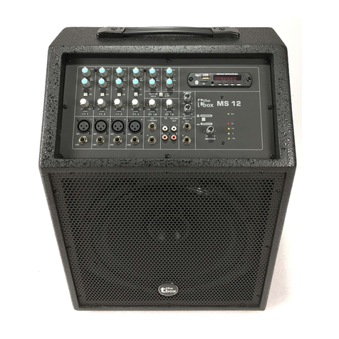 thomann The box MS 12 user manual