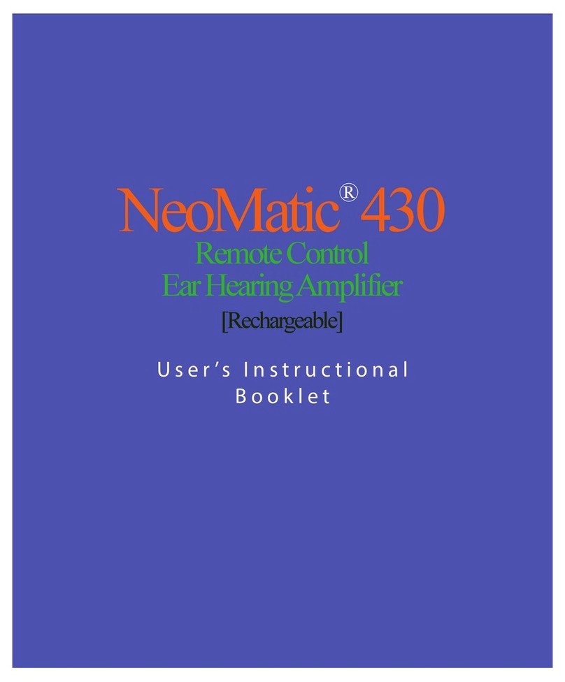 NeoMatic 430 User instructions