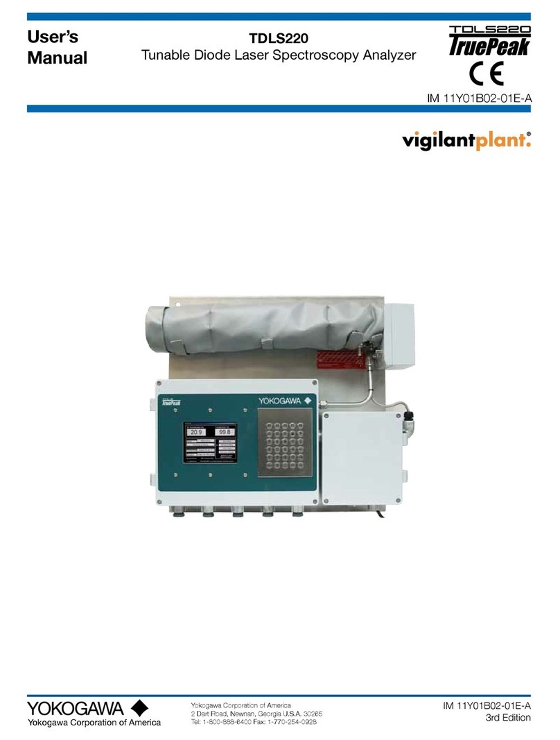YOKOGAWA TDLS220 user manual
