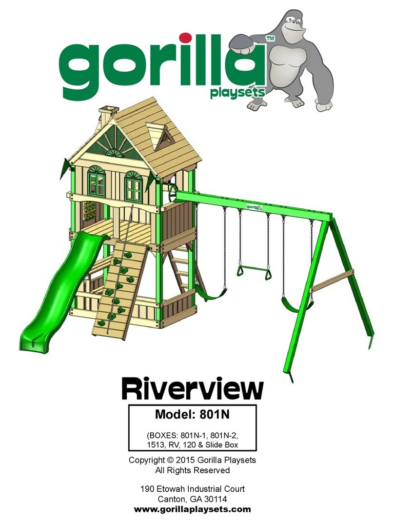 Gorilla Playsets Riverview 801N user manual