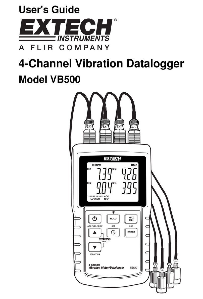 Extech Instruments VB500 User manual