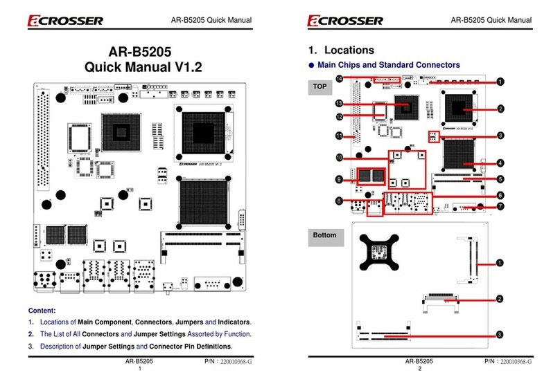 Acrosser Technology AR-B5205 Series Installation guide