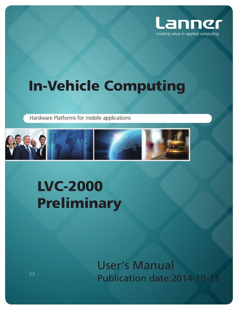 Lanner LVC-2000 User manual
